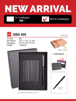 GBA 505 Gift Set