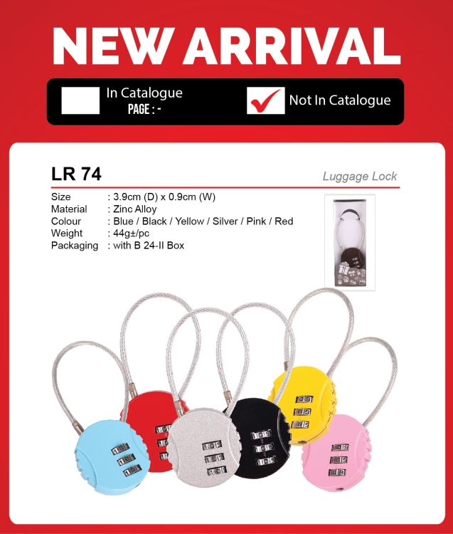 LR 74 Luggage Lock