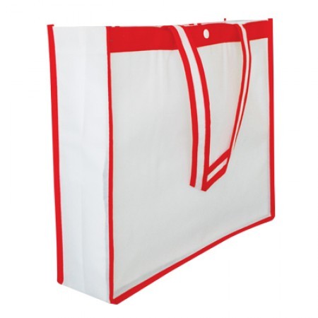 Grocery Non-Woven Bag with Button – 100gsm (400x330x100)