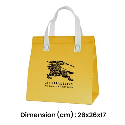 Custom Non-Woven Inner Foil Lunch Bag – L Size