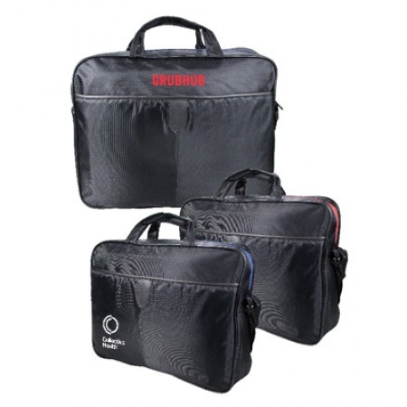 Colour Zipper Business Document Laptop Bag