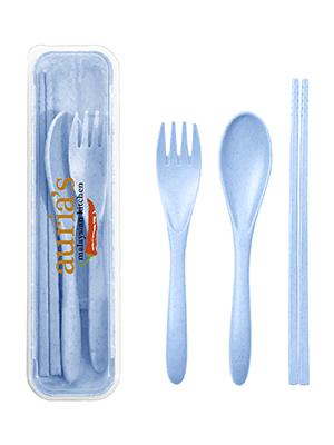 ECO Wheat 3-in-1 Cutlery Set