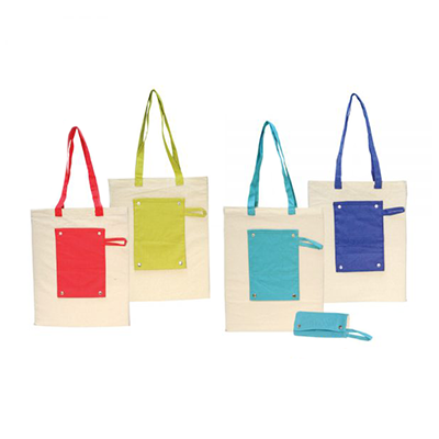 Fashion Foldable Canvas Bag – 7oz ( 370 x 420 )