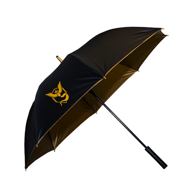 27″ Gold Inner Golf Umbrella with Pouch