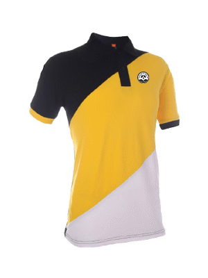 OS CVC Honeycomb Cut & Sew 230gsm Polo Shirt V3