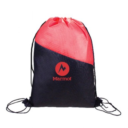 Sporty Non-Woven Drawstring Bag