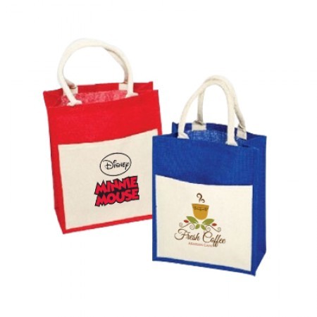 Summer Beach Natural Jute Bag (305x370x140)