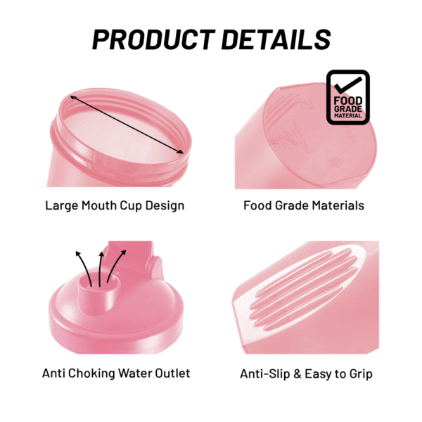 Protein Shaker Bottle - 400ml - Image 7