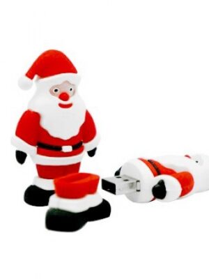 3D Santa Claus USB Flash Drive - 4GB