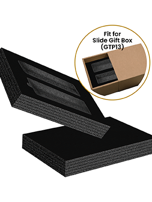Black Velvet EPE Foam for Slide Gift Box