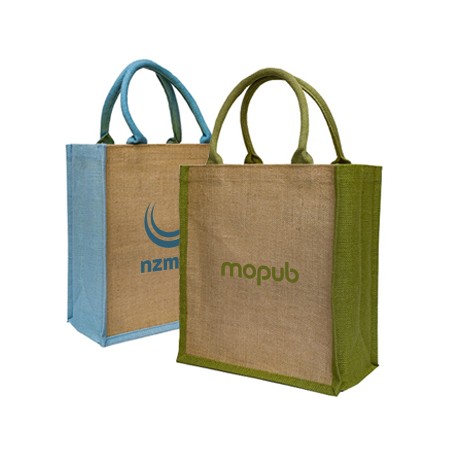 Color Natural Jute Bag (325x300x150)