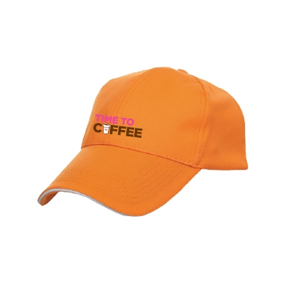 OS Baseball Sandwish Peak Polyester Cap 150g 6 Panel