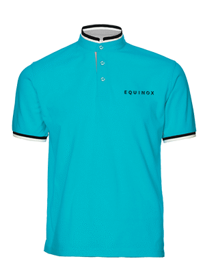 OS CVC Honeycomb Stand Collar 230gsm Polo Shirt
