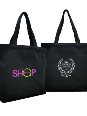 Black Promo Canvas Bag - 10oz (310x340x100)