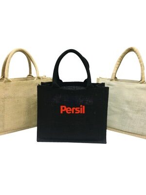 Natural Burlap Jute Tote Bag (320x250x130)