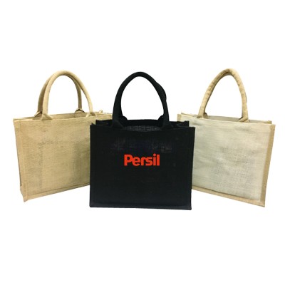 Natural Burlap Jute Tote Bag (320x250x130)