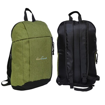 Layered Nylon Backpack