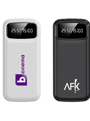 Power Bank 2.1A Fast Charge with Digital Display - 10000mAh