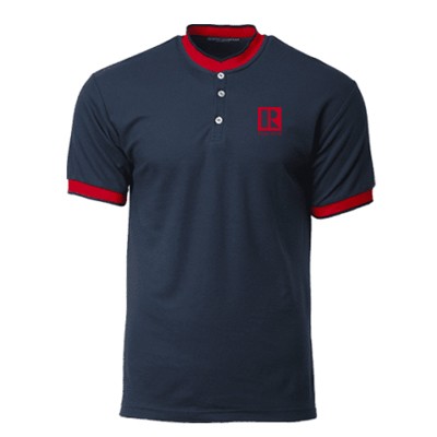MT North Harbour York Polo 220gsm Mock Neck T-Shirt