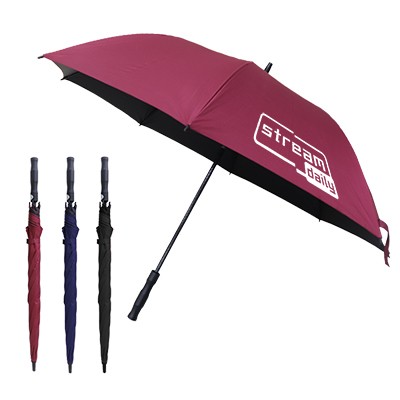 27″ Auto-Open Inner Black Coated Quality Golf Big Umbrella