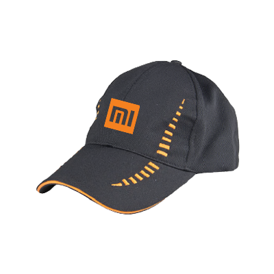 OS Baseball Sandwish Peak Polyester Cap 150g 6 Panel with Stripe