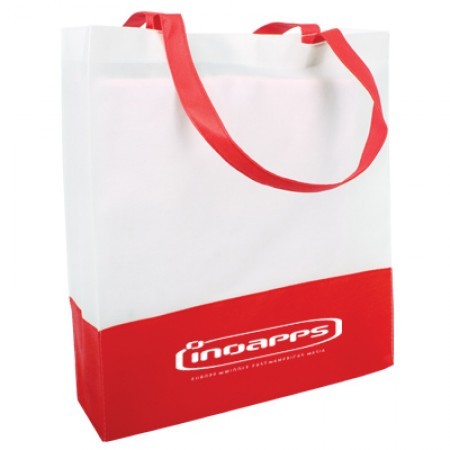 2 Tone with Velcro Non-Woven Bag – 100gsm (350x375x100)