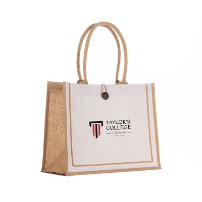 Contemporary Jute Bag (315x410x170)